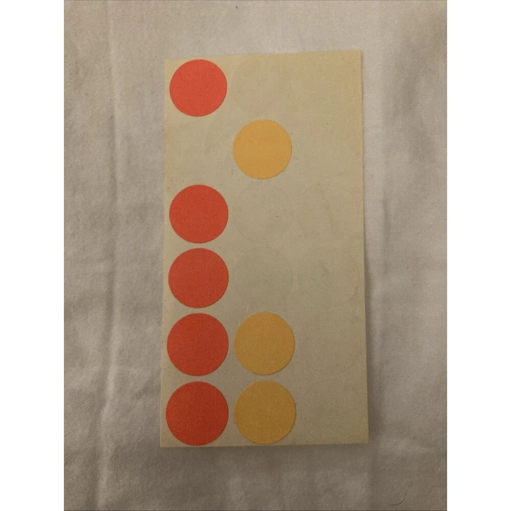 Unbranded Color Coding Labels | Multicolor | 83 Labels